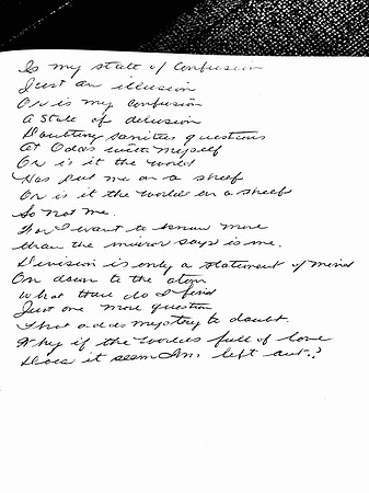 State Of Confusion Lyrics By Shirley Hall