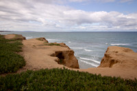 Pacific Ocean bluff view