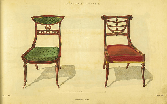 Parlour Chairs by Sheraton, Thomas, 1751-1806
