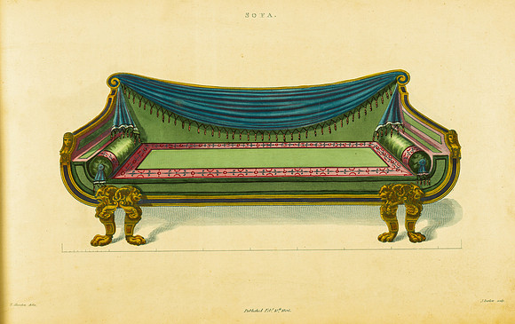 Sofa 1 by Sheraton, Thomas, 1751-1806