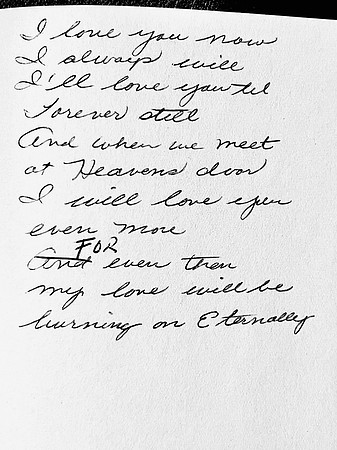 Eternally Yours Lyrics By Shirley Hall